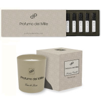 Kit da 10 Campioncini da 2ml Più Luxury Candle Collection da 170gr.