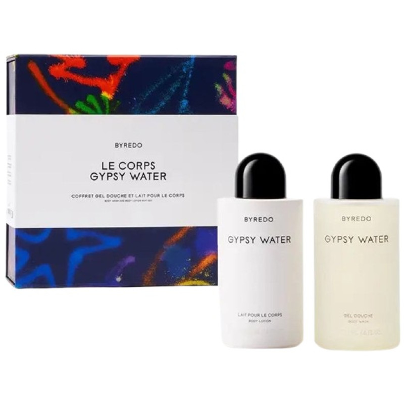 Byredo Set Gypsy Water Eau de Parfum 100ml con Body Lotion 225ml e Body Wash 225ml