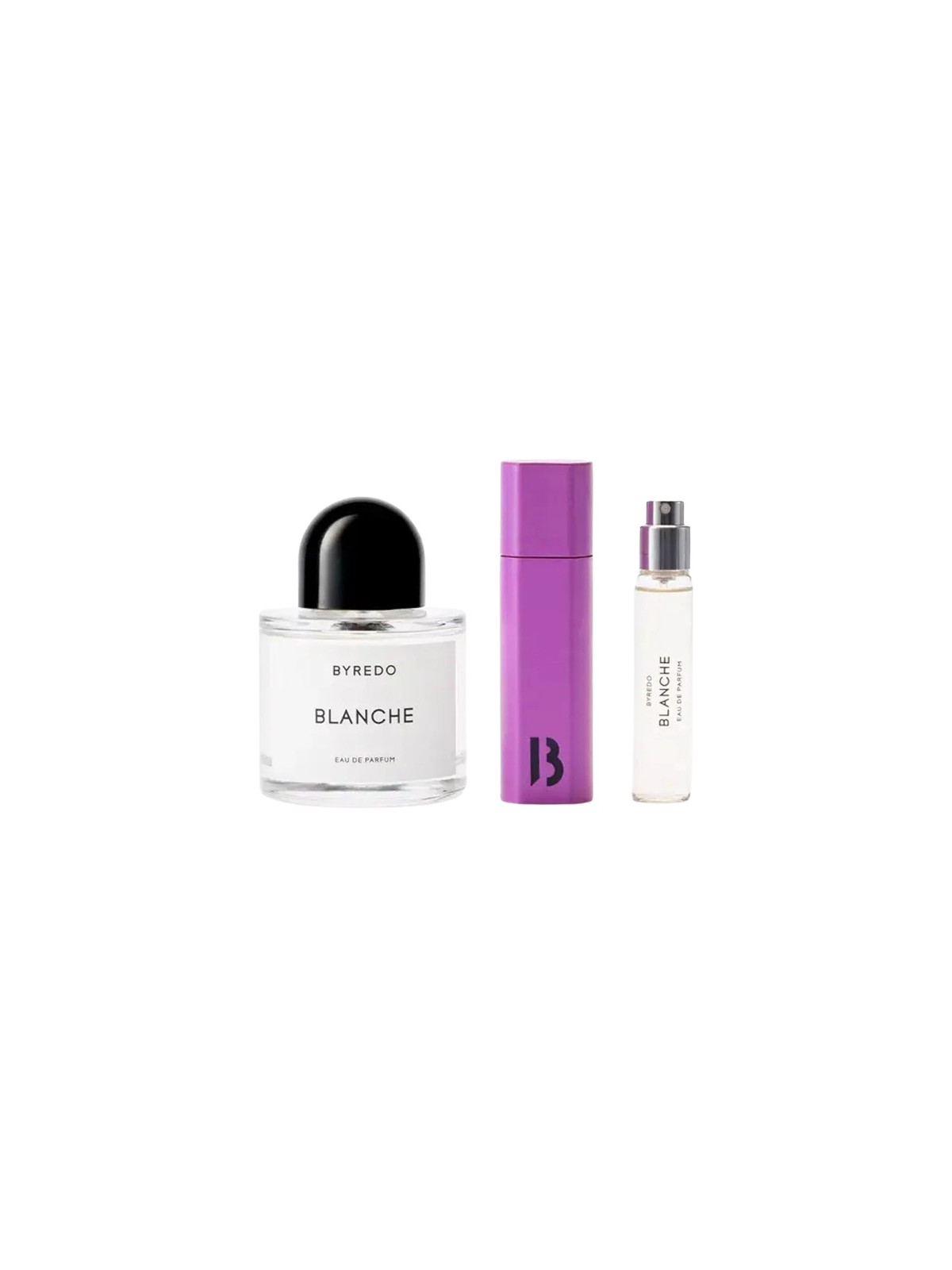 Le Nécessaire de Voyage - Set Blanche Eau de Parfum 100ml con Travel Spray 12ml e Case